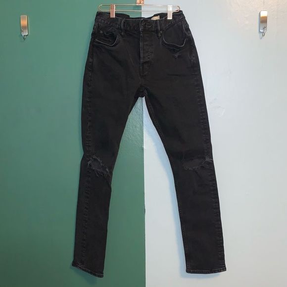 All Saints Other - ALL SAINTS Black Skinny Jeans Mens Size 30